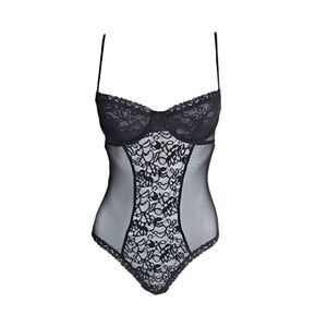 victoria’s secret goth lace bodysuit